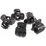 Skřipečky na vlasy, 5 ks Barva: černá – Zboží Dáma