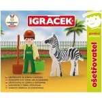 Efko Igráček Ošetřovatel a zebra – Zboží Dáma