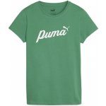 Puma ESS+ Script Tee W 67931586 archive green – Hledejceny.cz