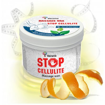 Verana masážní vosk Stop celulitida 450 g – Zboží Mobilmania