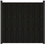 GroJa Plotový panel bez sloupků BPC/BPC, antracitová, 180 x 180 cm – Sleviste.cz