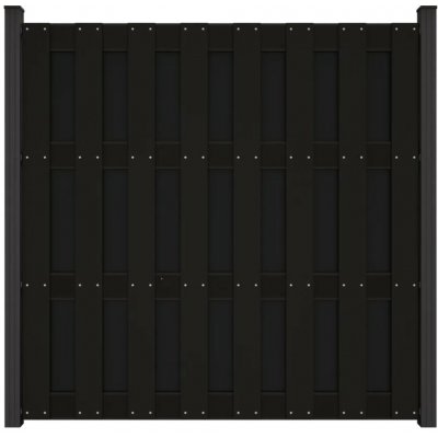 GroJa Plotový panel bez sloupků BPC/BPC, antracitová, 180 x 180 cm – Sleviste.cz