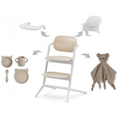 Cybex Lemo 3v1 Sand White 2022 – Zboží Dáma