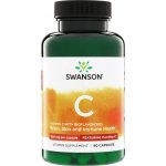 Swanson Vitamin C PureWay-C with bioflavonoids s bioflavonoidy 500 mg 90 kapslí – Hledejceny.cz
