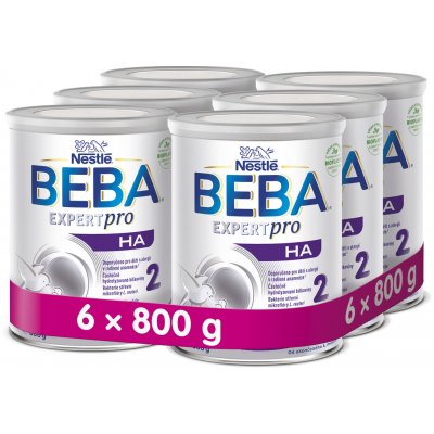 BEBA 2 EXPERTpro HA 6 x 800 g – Zboží Mobilmania