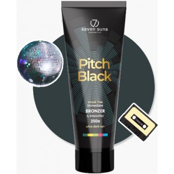 Seven Suns Cosmetics Pitch Black 250X násobný bronzer 250 ml