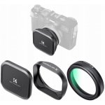 K&F Concept Sada 3v1 UV Nano-X + krytka + clona pro FujiFilm X100 X100S X100V SKU2335 – Hledejceny.cz