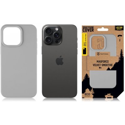 Tactical MagForce Velvet Smoothie pro Apple iPhone 15 Pro Max Foggy – Zboží Mobilmania