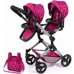 Bayer hluboký Design 26267AA Twin Doll's Pram – Zboží Mobilmania
