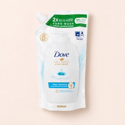 Dove Care & Protect tekuté mýdlo náhradní náplň 500 ml – Hledejceny.cz