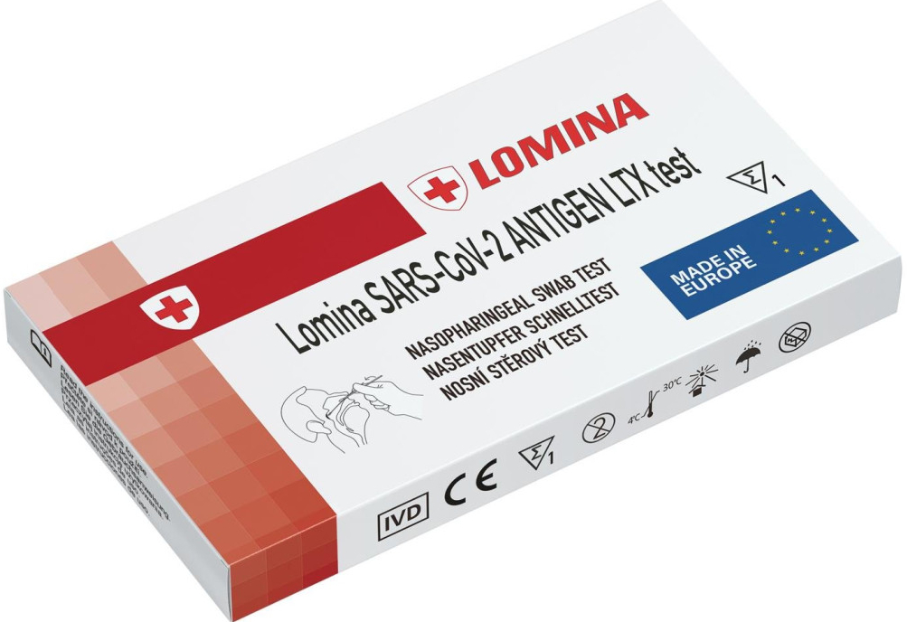 Lomina superbio Lomina SARS-CoV-2 Antigen LTX Selftest 1 ks