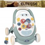 SMOBY 210207 Croc Baby Walker MiniKiss 3in1 Chodítko a kočárek pro panenku s brzdou – Zboží Dáma