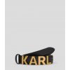 Pásek Karl Lagerfeld opasek K/LETTERS MD belt černá