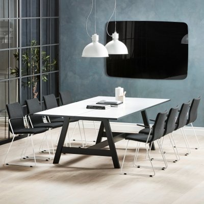 AJ Produkty Nomad + Ottawa, 1 stůl 8 černých – Hledejceny.cz