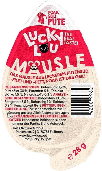 Lucky Lou Mäusle krůta 28 g