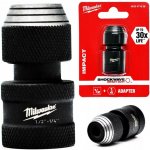 MILWAUKEE Shockwave adaptér na bit 1/2˝ čtyřhran > 1/4˝F – Zboží Dáma