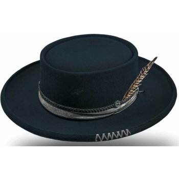 Kastori Černý klobouk Matheo vintage