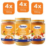 Sunar masozeleninový mix příchutí 6m+ 12 x 190 g – Zboží Dáma