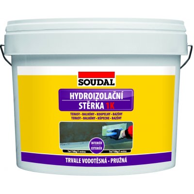 Soudal Hydroizolační stěrka 1K 10kg – Zbozi.Blesk.cz