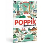 POPPIK Vzdělávací samolepkový plakát Kolem světa – Zboží Dáma