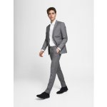 Jack&Jones Oblek Franco 12181339 Šedá Super Slim Fit – Zboží Dáma