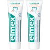 Zubní pasty Elmex Sensitive zubní pasta pro citlivé zuby 2 x 75 ml