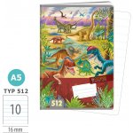 Argus Sešit A5 TYP 512 Jurassic ADVENTURE – Zboží Mobilmania