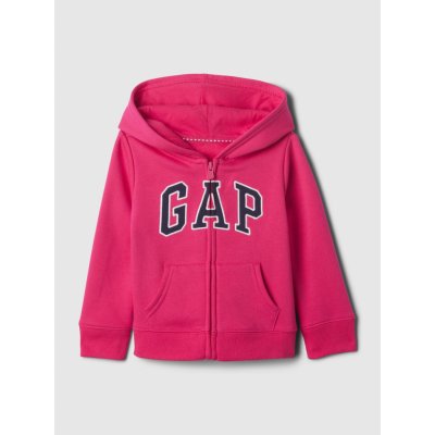 Gap Baby mikina s logem Růžová – Sleviste.cz