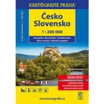 Česko Slovensko – autoatlas 1 : 200 000 – Hledejceny.cz