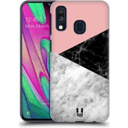 Pouzdro Head Case Samsung Galaxy A40 Mramor mix pouzdro na mobilní telefon  - Nejlepší Ceny.cz