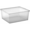 Úložný box KIS Plastový úložný box C-Box Transparent M 18 L