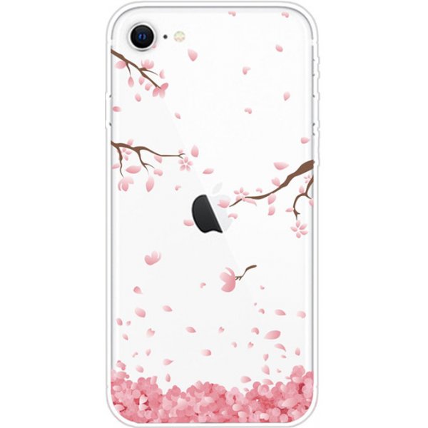 Pouzdro a kryt na mobilní telefon Pouzdro AppleMix Apple iPhone 7 / 8 / SE 2020 / SE 2022 - gumové - kvetoucí sakury