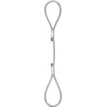 Vázací-technika.cz Nerezové vázací lano 5 mm oko-oko, 1,5 m | Zboží Auto