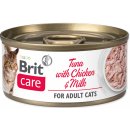 Brit Care Cat CANS Tuna with Chicken And Milk fillets 70 g