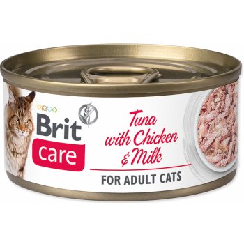 Brit Care Cat CANS Tuna with Chicken And Milk fillets 70 g