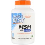 Doctor's Best MSM Methylsulfonylmethan 1000 mg x 180 kapslí – Hledejceny.cz
