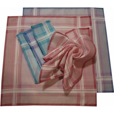 Bavlněné dámské kapesníky 6ks Mileta – Zboží Mobilmania