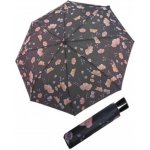 Doppler Fiber Mini Wildflowers dámský skládací deštník sv.šedý – Zboží Mobilmania