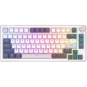 Royal Kludge RKH81 RGB Sky cyan switch white