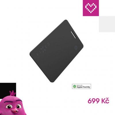 FIXED Tag Card 2 s podporou Find My FIXTAG-CARD2-BK – Zboží Živě
