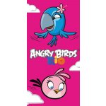 Zaparkorun.cz Osuška Angry Birds Rio Stella a Perla 70 x 140 cm – Zbozi.Blesk.cz