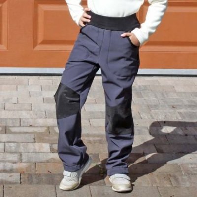 ObleCzech Zimní softshell kalhoty šedé – Zboží Mobilmania