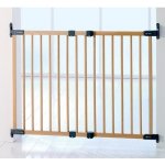 BabyDan Flexi Fit NEW zábrana dřevo Buk/stříbrná 69-106 cm – Sleviste.cz