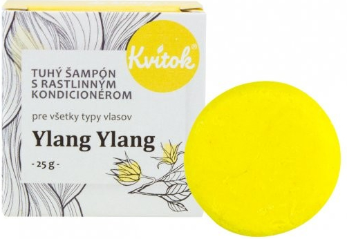 Kvitok tuhý šampon s kondicionérem pro světlé vlasy Ylang Ylang Varianta: Malé balení 25 g