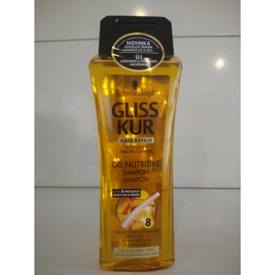 Gliss Kur Oil Nutritive Shampoo 250 ml – Zboží Mobilmania