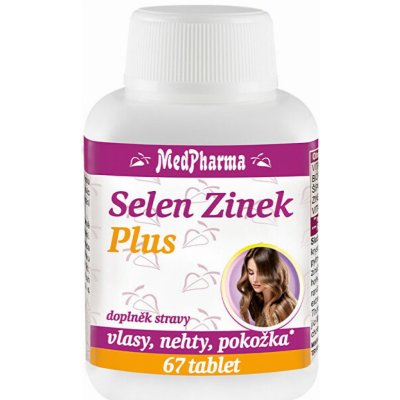 MedPharma Selen Zinek Plus 67 tablet – Hledejceny.cz