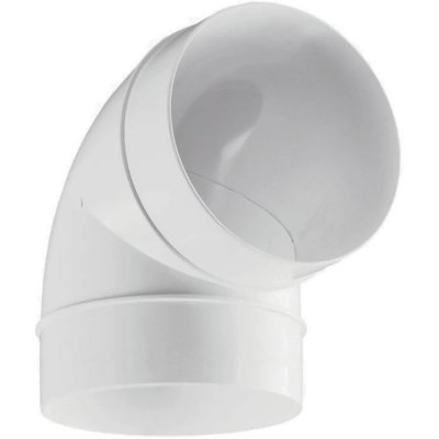 Ventishop UK-OS-100 x 90 oblouk plastový 90° pro kruhové potrubí – Hledejceny.cz