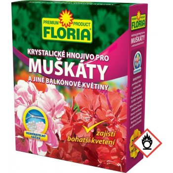 Agro Floria krystalické hnojivo pro muškáty 0,35 kg