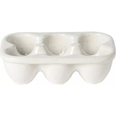 Costa Nova Fattoria držák na vejce bílý délka 180 mm šířka 125 mm – Zboží Dáma