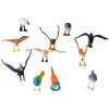 Figurka Dudlu Zvířata ptáci plastové figurky zvířátka set 12ks